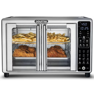 Gourmia French Door 6-Slice Digital Toaster Oven Air Fryer